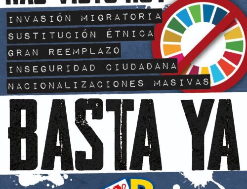 El pueblo español debe reaccionarANTE SU REEMPLAZO ÉTNICO