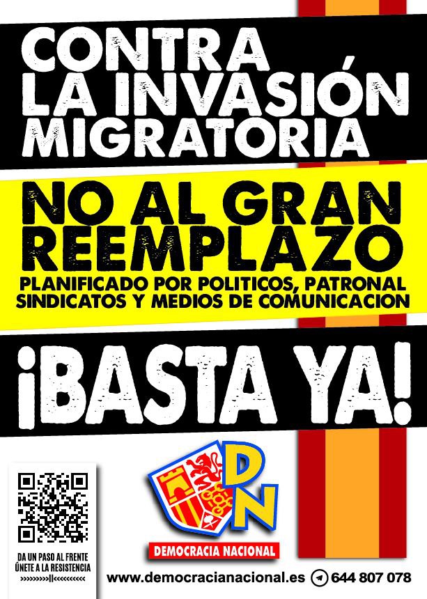 no al gran reemplazo